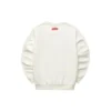 Graphic Crew Sweater “White Black Red”