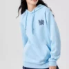 Graphic Hoodie “Blue Black”