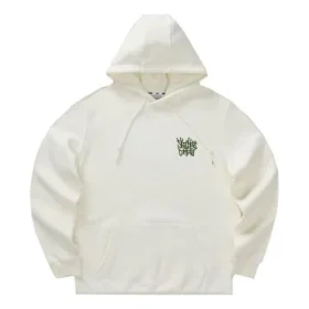 Graphic Hoodie “White Green”