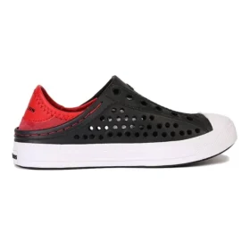 Guzman Steps Slip-Ons “Black Red”