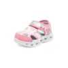 Heart Lights Sandals “Pink White”