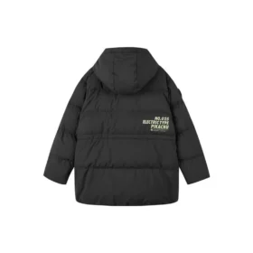 Hooded Down Jacket “Black White” Hooded Down Jacket “Black White”