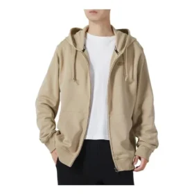 Hooded Full Zip Jacket “Tan”