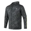 Hooded Sport Jacket “Black White”