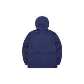 Hooded Windbreaker Lightweight Thin Casual Jacket “Blue White”
