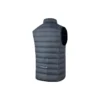 Hooded Woven 3-In-1 Down Jacket “Grey Black”