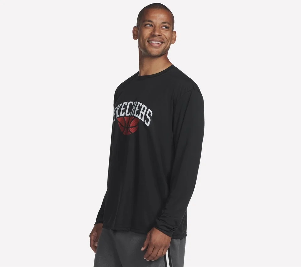 Hoops Long Sleeve Tee Hoops Long Sleeve Tee