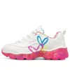 James Goldcrown x Skechers D’ Lites Crystal Low Top Running Shoes Pink/White