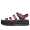 Jammers Poppin” Strappy Sandal “Burgundy”