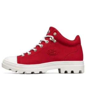 Jeremy Ville x Skechers Roadies High-Top Canvas Shoes Red/White Jeremy Ville x Skechers Roadies High-Top Canvas Shoes Red/White