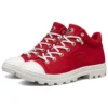 Jeremy Ville x Skechers Roadies High-Top Canvas Shoes Red/White