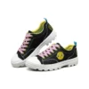 Jeremyville x Skechers Roadies Low-Top Canvas Shoes Black