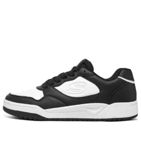Koopa Court “Volley Low Varsity – Black White”