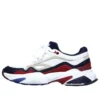 Kraz Wiley Low-Top White/Blue/Red