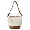 L.A. Tote Bag “White Brown”