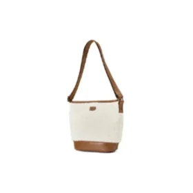 L.A. Tote Bag “White Brown”
