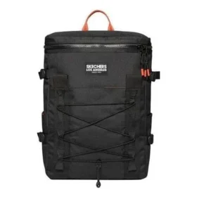 Large Casual Sports Backpack “Black White”