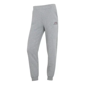 Letter Logo Printed Drawstring Knit Pants “Grey”