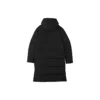 Letter Printed Long Down Jacket “Black”