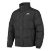 Letter Printed Waterproof Down Jacket “Black”