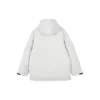 Lifestyle Series Hooded Waterproof Down Jacket “White Black”