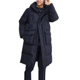 Lifestyle Series Long Down Jacket “Black”
