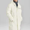 Lifestyle Series Long Down Jacket “White”