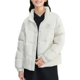 Lightweight Casual Down Jacket “White”