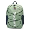 Lightweight Fabric Backpack “Green White”