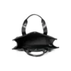 Logo Adjustable Shoulder Strap Tote Bag “Black”
