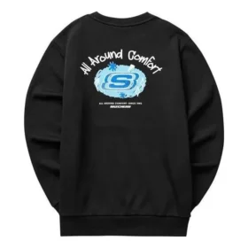 Logo Graphic Crew Sweater “Black Blue White” Logo Graphic Crew Sweater “Black Blue White”