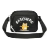 Logo Graphic Single Shoulder Bag “Black White Yellow”