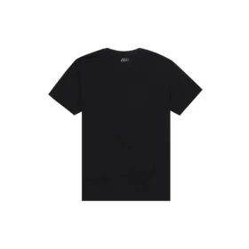 logo Graphic Tee “Black Silver”