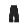 Logo Letter High-waisted Casual Pants “Black”