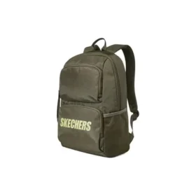Logo Printed Backpack “Olive Green”