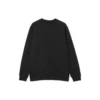 Logo Printed Crew Sweater “Black Grey White Purple”