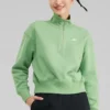 Logo Printed Crew Sweater “Green”