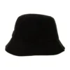 Logo Printed Fisherman Hat “Black Yellow”
