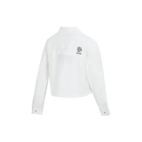 Logo Printed Shirt “White Pink”