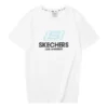 Logo Printed Tee “White Blue Black”