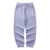 Logo Printed Waist Knitted Sports Pants “Purple”