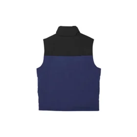 Logo Small Patchwork Sports Stand Collar Down Vest “Multi-Color”