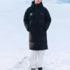 Long Down Jacket “Black”