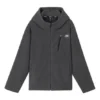 Loose Fit Warm Fleece Jacket “Black Tan White Purple”