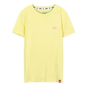 Loose Printing Casual Sports Short Sleeve t Yellow