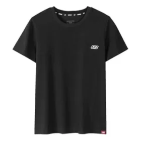 Loose Printing Casual Sports Tops Short Sleeve t Black