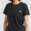 Loose Printing Casual Sports Tops Short Sleeve t Black