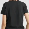 Loose Printing Casual Sports Tops Short Sleeve t Black