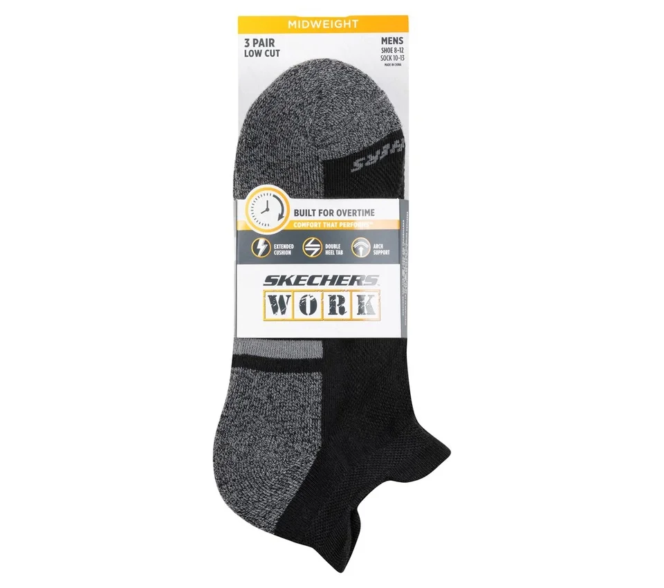 Lowcut Heel Tab Work Socks – 3 Pack Lowcut Heel Tab Work Socks – 3 Pack