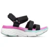Max Cushioning Casual Sandals Black/Purple